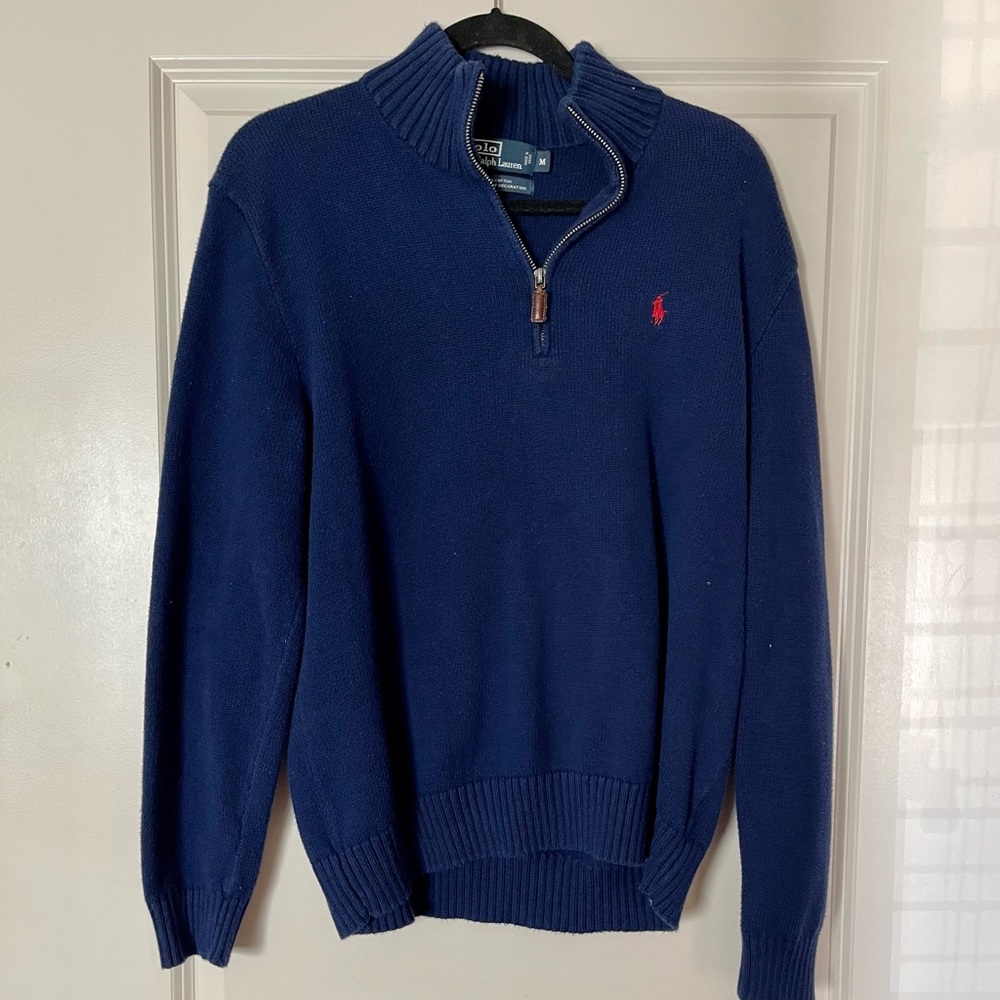 Ralph Lauren quarter zip sweater